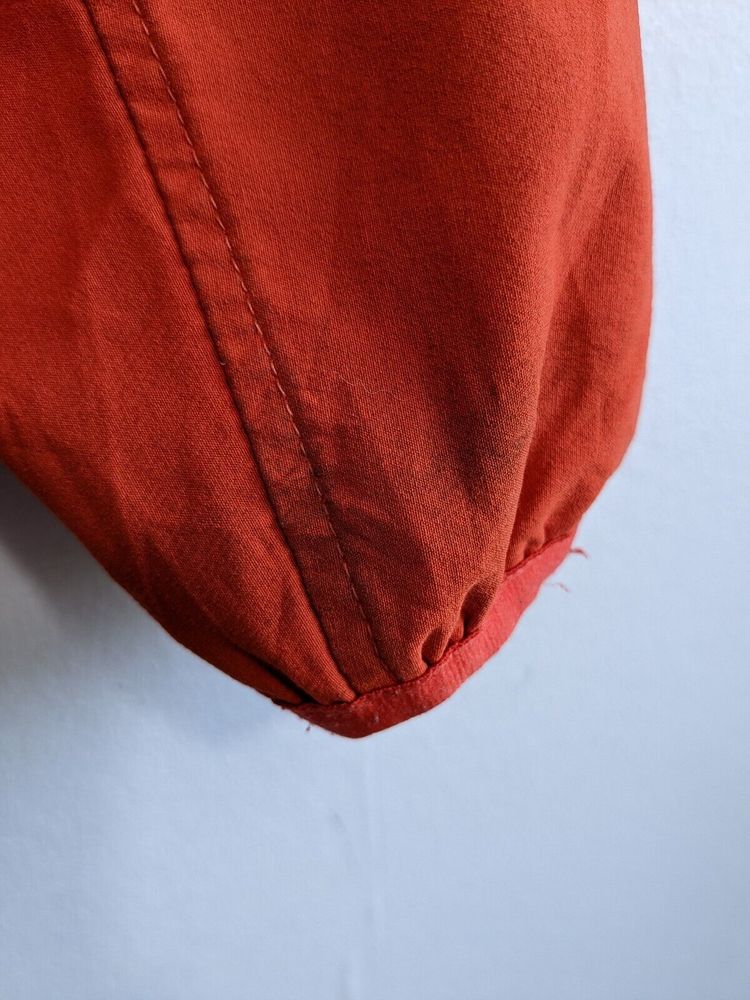 Ladies The North Face Orange Jacket Size Small S 8 10 Lightweight Bright *Faulty - Picture 15 of 16